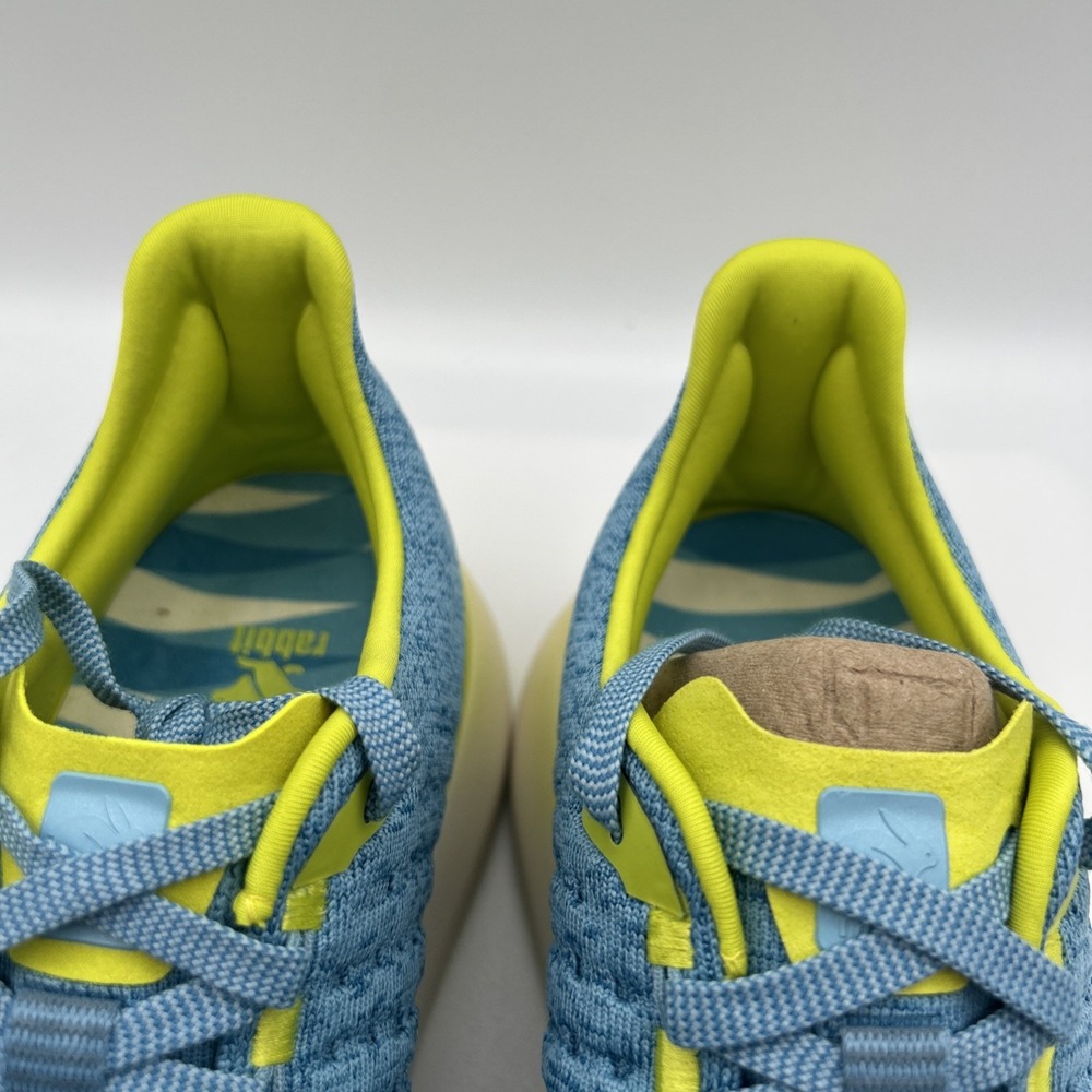 NEW Rabbit Dream Chaser Men's Blue Yellow Running Shoes, SZ: 9.5 M, (NIB) - Picture 11 of 16
